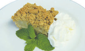Apple Crumble Slice with Pumpkin Seed Flour