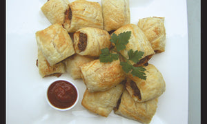 Sausage Rolls with Seed or Nut Flour