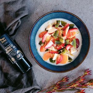 Fruit Salad with Whipped Mascarpone Yoghurt
