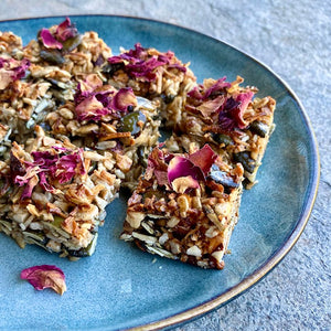 Persian Spiced Seed & Nut Slice