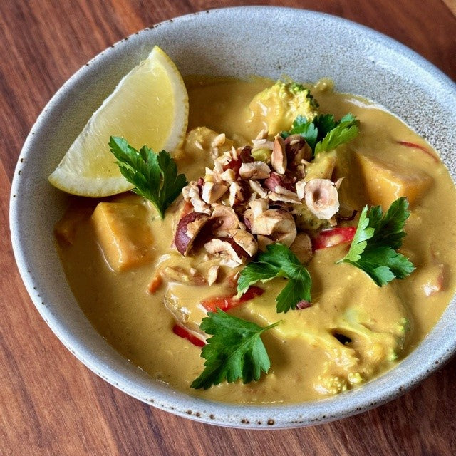 Pumpkin yellow hot sale curry